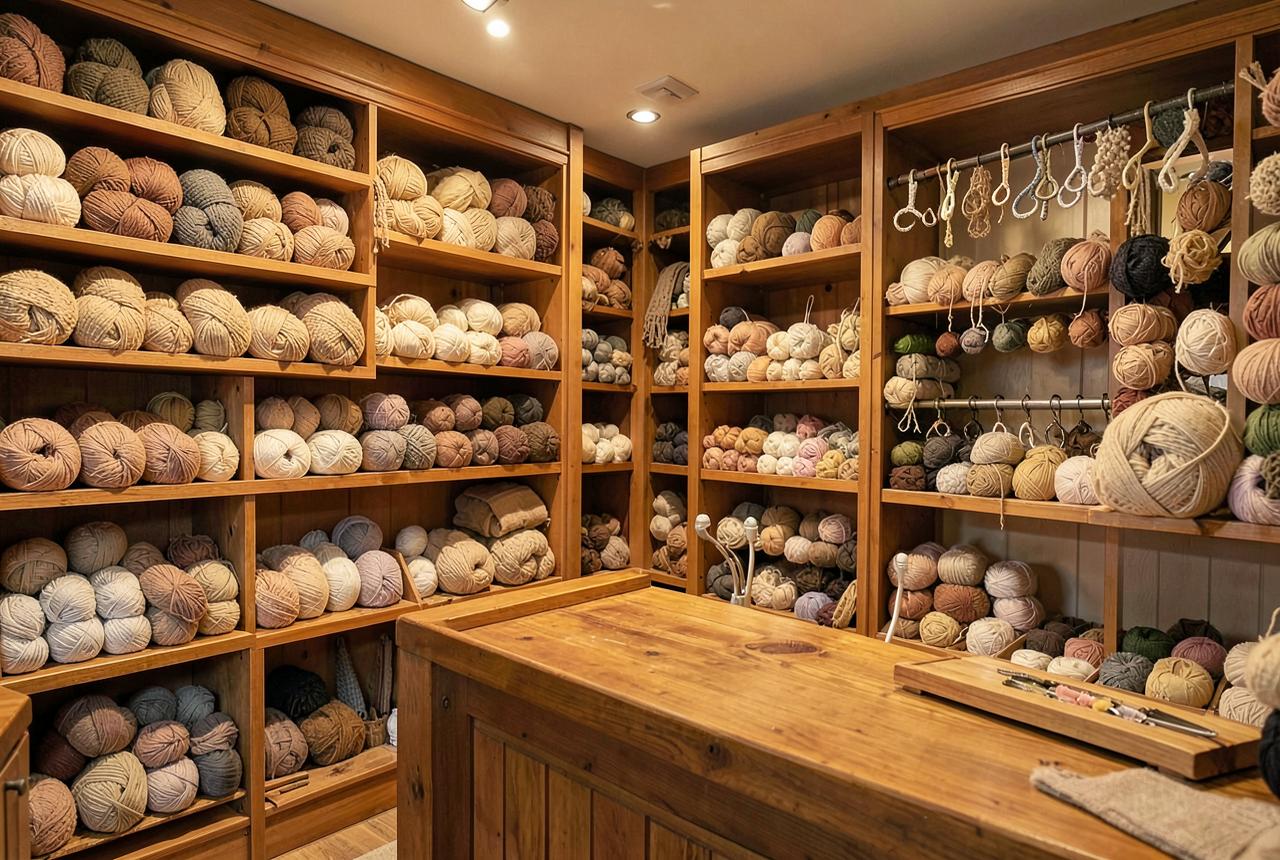 Haberdashery interior